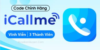 iCallme Premium Vĩnh Viễn (3 Người dùng) - Bản Quyền Chính Hãng