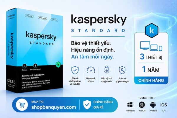 kaspersky standard 3 thiet bi