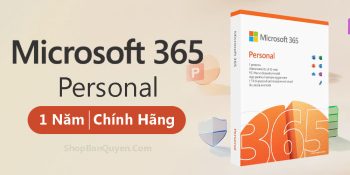 Microsoft 365 Personal 1 Năm (5 Thiết bị) - Tích hợp AI Copilot