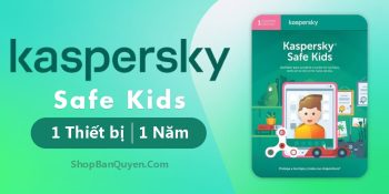 Kaspersky Safe Kids (1 Năm) - Bản Quyền Chính Hãng