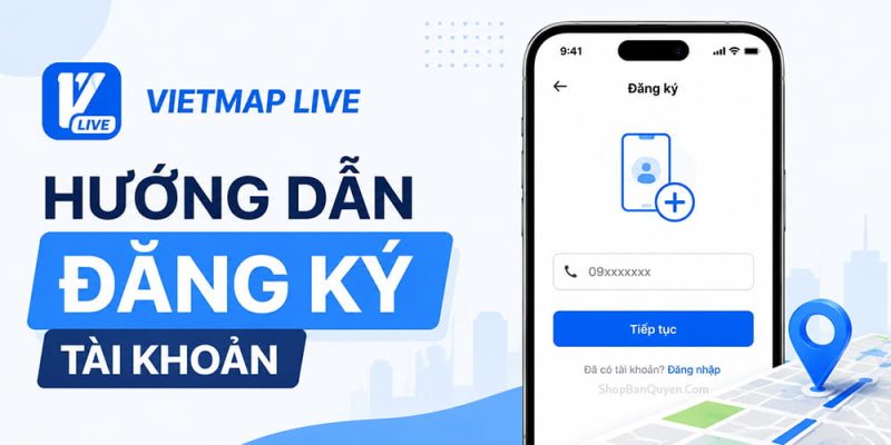 cach dang ky tai khoan vietmap