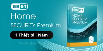 ESET HOME Security Premium (1 Thiết bị) - 1 Năm