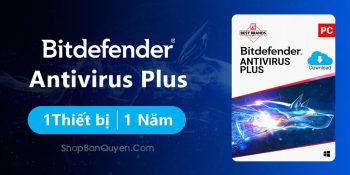 Bitdefender Antivirus Plus - Bản Quyền Chính Hãng