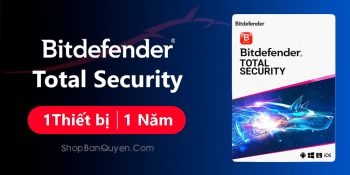 Bitdefender Total Security - Bản Quyền Chính Hãng