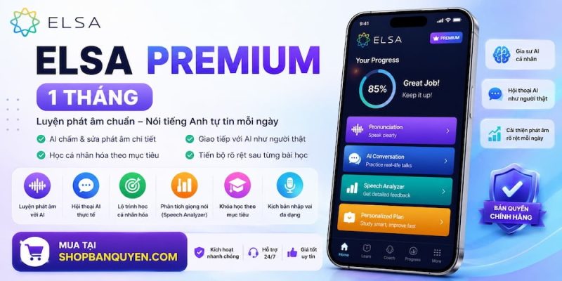 elsa premium 1 thang gia re