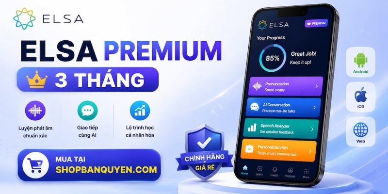 elsa premium 3 thang gia re
