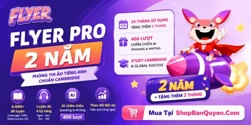 phong thi ao flyer pro 2 nam