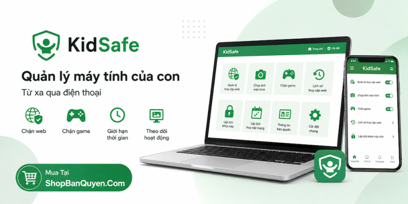 safekid ban quyen 1 nam