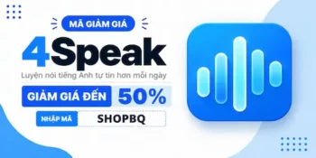 4Speak - Mã Giảm Giá 50%