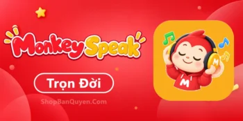 Monkey Speak Trọn Đời – Phát Âm & Giao Tiếp Cho Trẻ